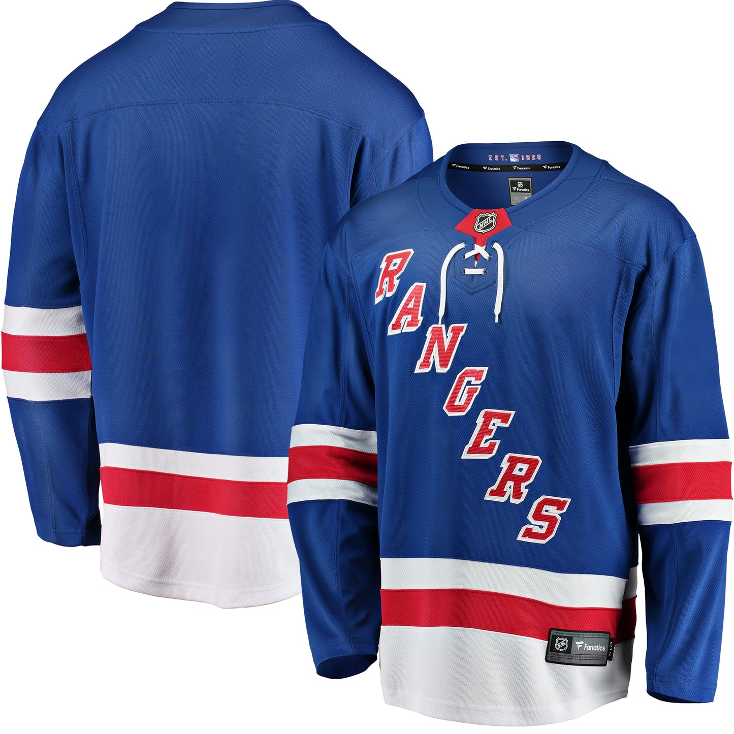 New York Rangers Fanatics Branded Breakaway Home Jersey - Blue