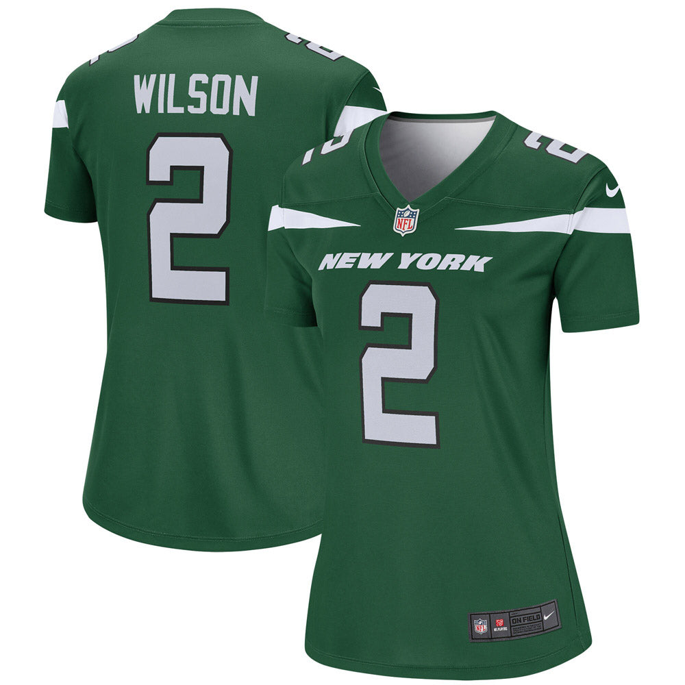 Women's New York Jets Zach Wilson Legend Jersey Gotham Green