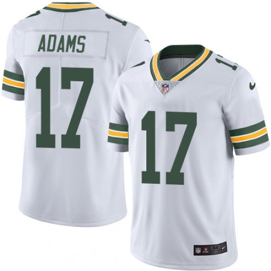 Men's Green Bay Packers Davante Adams Limited Player Jersey White